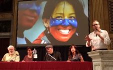 Tres Poetas por Venezuela libre y democrática Armando Rojas Guardia, José Pulido y Hebe Munoz